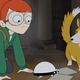 Tulip, Glad-One, and King Atticus trying to solve a problem.